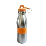 Squeeze 600 ml Com Detalhe Emborrachado Para Brindes