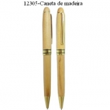 Caneta de madeira cód.12305