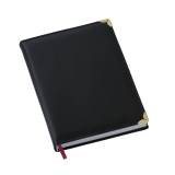 Agenda Lisa Preta Brindes Personalizados