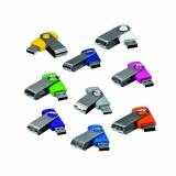 Pen Drive SM Giratório Metal 4GB Brindes Promocionais