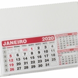 Calendários Calendário de Mesa Grande 40L Brindes Promocionais