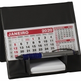 Calendrios  Calendrio de Mesa com Suporte p/ Rascunho 49L Brindes Promocionais