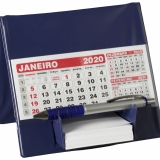 Calendrios  Calendrio de Mesa com Suporte p/ Rascunho 49L Brindes Promocionais