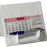 Calendrios  Calendrio de Mesa com Suporte p/ Rascunho 49L Brindes Promocionais