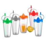 Copo Plástico Espremedor 500ml Brindes Personalizados