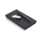 STORY. Conjunto esferográfica e pen drive Brindes Personalizados
