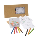 Kit para pintar em caixa de cartão Brindes Personalizados