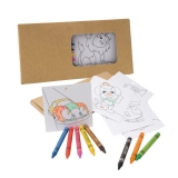 Kit para pintar em caixa de carto Brindes Personalizados