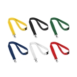 VALMONT. Cordão de pescoço com fecho de segurança e mosquetão - Brinde Personalizado