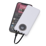 Power Bank 10.000mAh com Lanterna e Multissaídas - Brindes Promocionais