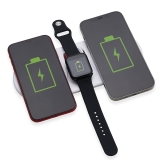 Base Dual Indução para Celulares e Iwatch - Brindes Promocionais