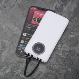 Power Bank 10.000mAh com Lanterna e Multissadas - Brindes Promocionais