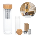 Garrafa com Infusores 490 ml Brindes Promocionais