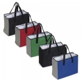 Sacola Poliéster 25L com Bolso Térmico Brindes Promocionais