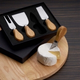 Kit Queijo 4 Peças Brindes Personalizados