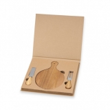Kit Queijo 3 Peças Brindes Personalizados