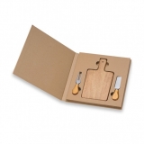 Kit Queijo 3 Peças Brindes Personalizados