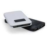 Power Bank Plástico com Indicador Digital Brinde Personalizado