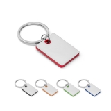 BECKET. Chaveiro em metal e ABS Chaveiro em metal