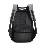 Mochila de Poli�ster Anti-Furto USB com Segredo